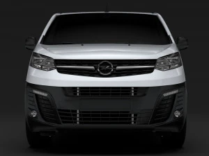 opel vivaro van l2 2019 3D Model