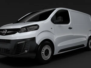 opel vivaro van l2 2019 3D Model