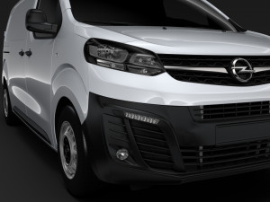 opel vivaro van l2 2019 Modello 3D