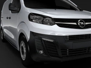 opel vivaro van l2 2019 3D Model