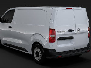 opel vivaro van l2 2019 Modello 3D