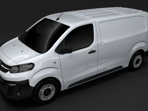 opel vivaro van l2 2019 3D Model