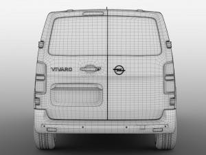 opel vivaro van l2 2019 Modello 3D