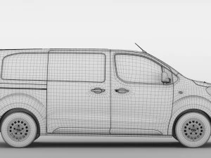 opel vivaro van l2 2019 3D Model