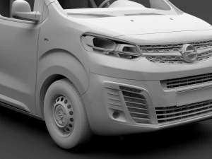 opel vivaro van l2 2019 3D Model