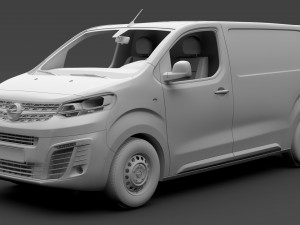 opel vivaro van l2 2019 Modello 3D