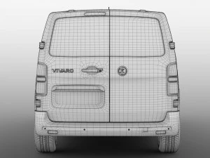 vuaxhall vivaro l2 2019 3D Model