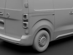 vuaxhall vivaro l2 2019 3D Model