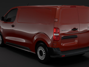 citroen dispatch xs 2019 3D Model