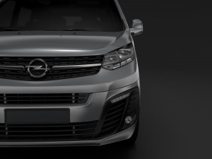 opel zafira life l3 2019 Modelo 3D
