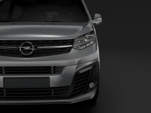 opel zafira vita l3 2019 Modello 3D