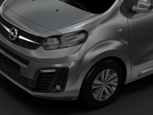opel zafira life l3 2019 Modèle 3D
