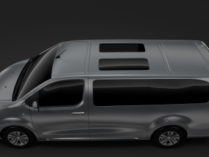 opel zafira life l3 2019 Modèle 3D