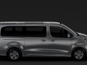 opel zafira life l3 2019 Modèle 3D
