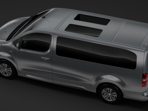 opel zafira life l3 2019 Modèle 3D