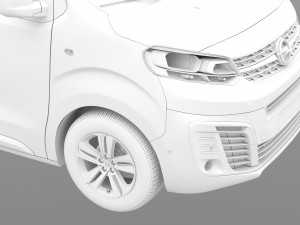 opel zafira life l3 2019 Modèle 3D