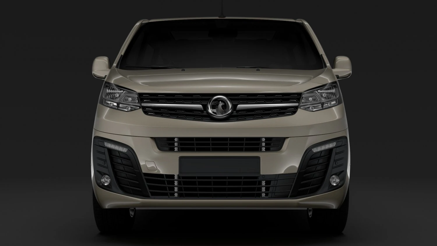 vauxhall zafira life l3 2019 3D Model .c4d .max .obj .3ds .fbx .stl .blend