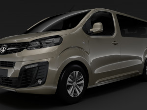 vauxhall zafira life l3 2019 Model 3D