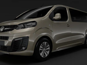 vauxhall zafira life l3 2019 3D Model