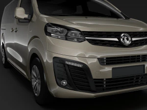 vauxhall zafira life l3 2019 3D Model