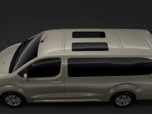vauxhall zafira life l3 2019 Model 3D