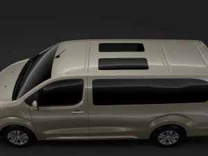 vauxhall zafira life l3 2019 3D Model