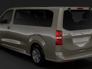 vauxhall zafira life l3 2019 3D Model