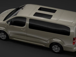 vauxhall zafira life l3 2019 3D Model