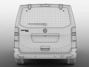 vauxhall zafira life l3 2019 3D Model