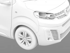 vauxhall zafira life l3 2019 3D Model