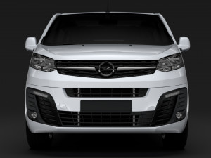 opel zafira life l2 2019 Modelo 3D