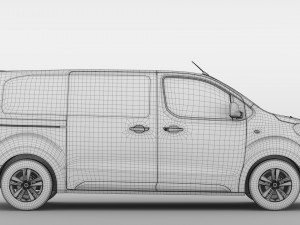 opel zafira life l2 2019 3D Model