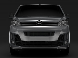 citroen dispatch xl 2019 3D 모델
