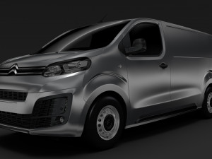 citroen dispatch xl 2019 3D 모델