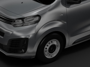 citroen dispatch xl 2019 3D 모델