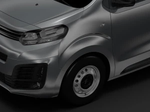 citroen dispatch xl 2019 3D Model