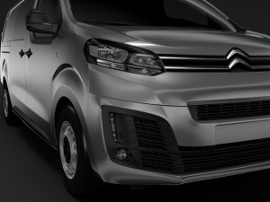 citroen dispatch xl 2019 3D 모델