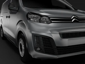 citroen dispatch xl 2019 3D Model