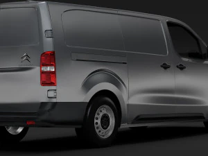 citroen dispatch xl 2019 3D Model
