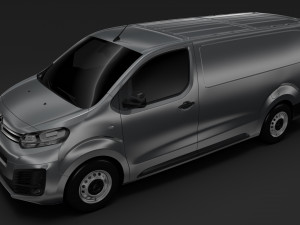 citroen dispatch xl 2019 3D 모델