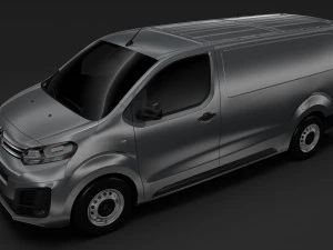 citroen dispatch xl 2019 3D Model