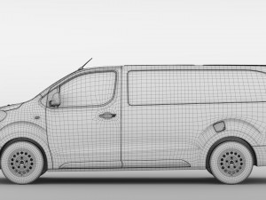 citroen dispatch xl 2019 3D 모델