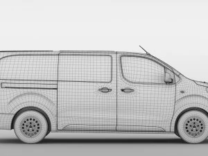 citroen dispatch xl 2019 3D Model