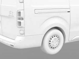 citroen dispatch xl 2019 3D 모델