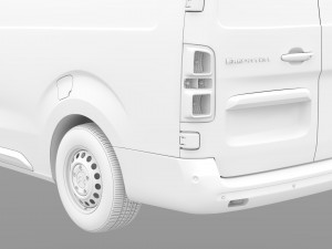 citroen dispatch xl 2019 3D 모델