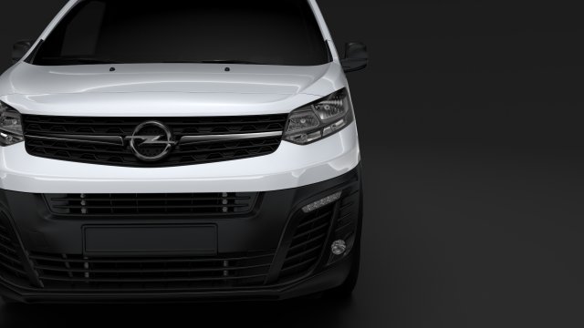opel vivaro van l3 2019 Modelo 3D .c4d .max .obj .3ds .fbx .stl .blend 