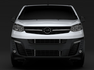 opel vivaro van l3 2019 Modelo 3D