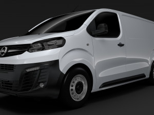 opel vivaro van l3 2019 Modelo 3D