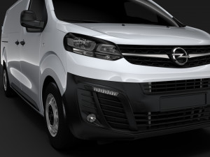 opel vivaro van l3 2019 Modelo 3D