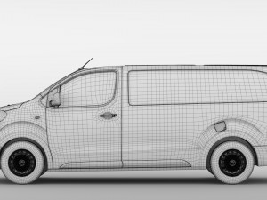 opel vivaro van l3 2019 Modelo 3D
